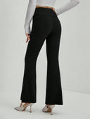 Leggins corte en V bota ancha