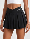 Falda shorts deportiva plizada