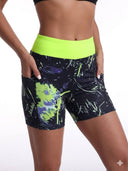 Shorts deportivo estampado