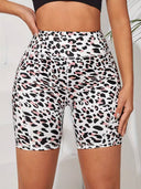 Leggins cortos estampado animal print