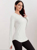 Sudadera deportiva unicolor