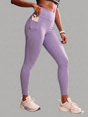 Leggins unicolor con bolsillos