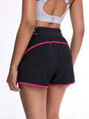 Shorts running deportivo doble curvy