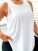 Franelilla deportiva con malla