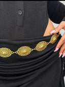 Cinturon de metal circular de 120cm