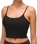 Tops de tirantes y espalda con escote unicolor