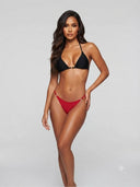 traje de baño bikini en dos colores