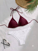 Set de 2 piezas bikini en dos colores