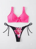 Set de 2 piezas traje de baño en dos colores