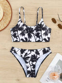 Conjunto de bikini estampado