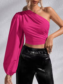 Blusa de una manga bombacha