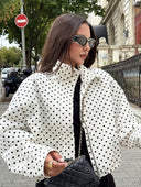 PROXIMAMENTE Chaqueta bomber de lunares - ArmasStyle