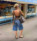 PROXIMAMENTE LUNARES blusa asimetrica de hombros descubiertos - ArmasStyle