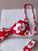 Set de 2 piezas bikini con estampado tropical - ArmasStyle
