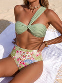 Set de 2 piezas bikini parte superior de un hombro - ArmasStyle