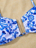 Set de 2 piezas de bikini con estampado y broche sujador - ArmasStyle