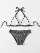 Set de 2 piezas traje de baño estampado - ArmasStyle