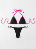 Set de 2 piezas traje de baño panty semi-hilo - ArmasStyle