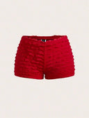 Short corto encaje de doble capa - ArmasStyle