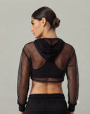 Sueter malla corto deportivos con capucha - ArmasStyle