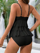 Tankini unicolor con bolado - ArmasStyle