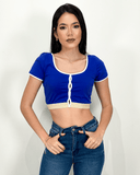 Tops basico con detalle brillante - ArmasStyle