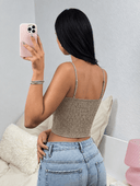 Tops corto con lazo unicolor - ArmasStyle