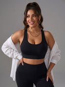 Tops deportivo espalda cruzada unicolor - ArmasStyle