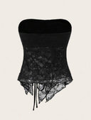 Tops halter de encaje sexy - ArmasStyle