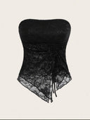 Tops halter de encaje sexy - ArmasStyle
