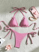 Traje de baño 2 piezas estampado a rayas - ArmasStyle