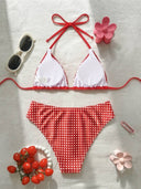 Traje de baño 2 piezas estampado de puntos - ArmasStyle
