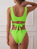 Traje de baño 2 piezas parte superior cruzada - ArmasStyle