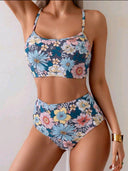 Traje de baño bikini estampado floreado - ArmasStyle