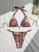 Traje de baño de 2 piezas estampado - ArmasStyle