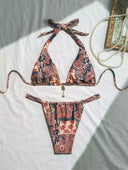 Traje de baño de 2 piezas estampado - ArmasStyle