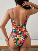 Traje de baño de una pieza estampado - ArmasStyle