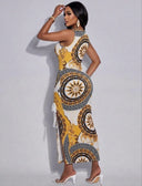 Vestido ajustado con abertura - ArmasStyle