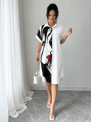 Vestido camison con estampado - ArmasStyle