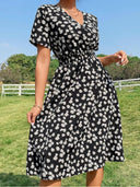 Vestido con estampado floral - ArmasStyle