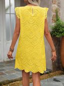 Vestido corto de ojalillo - ArmasStyle