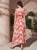 Vestido de manga larga bombacha corta estampado - ArmasStyle