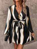 Vestido de mujer (Sin cinturon) con mangas farol - ArmasStyle