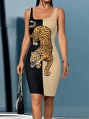Vestido de tirantes estampado - ArmasStyle