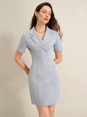 Vestido elegante con botones - ArmasStyle