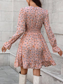 Vestido manga larga estampado - ArmasStyle