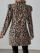 Vestido tipo chaqueta con cierre y manga bombacha - ArmasStyle
